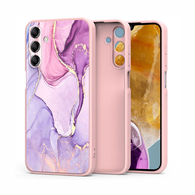 Tech-Protect Icon Back Cover Case (Samsung Galaxy M15) marble