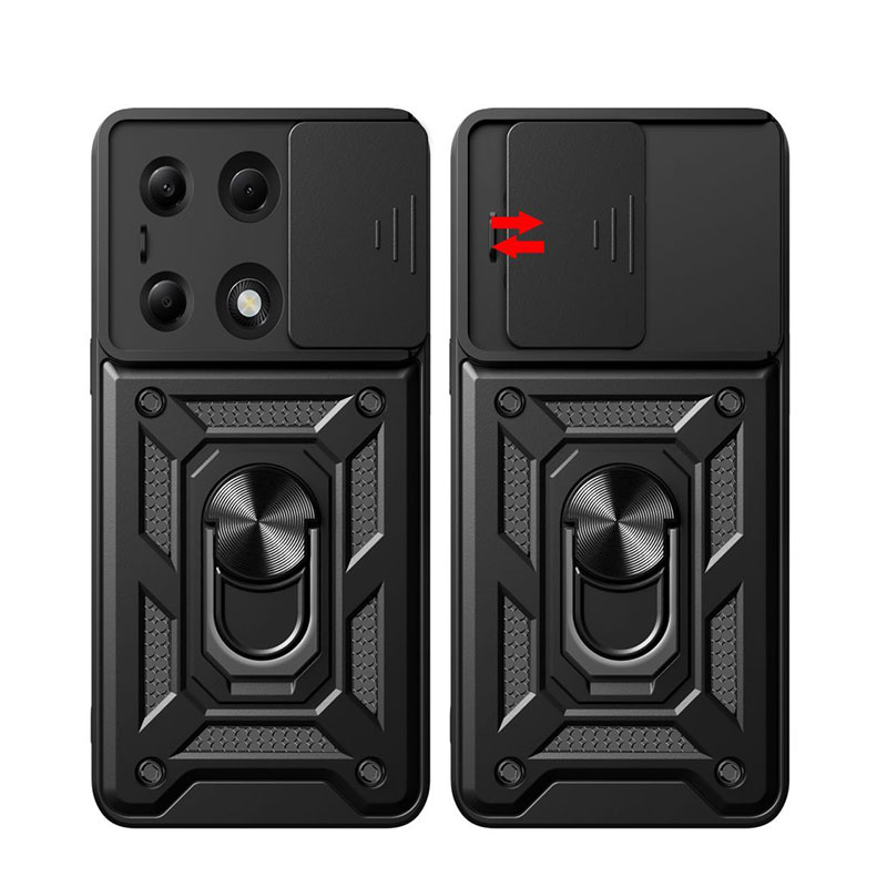 Tech-Protect Camshield Pro Case (Xiaomi Redmi Note 13 Pro 5G / Poco X6 5G) black