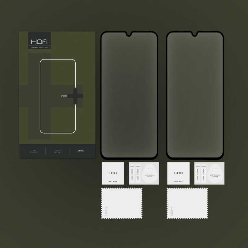 Hofi Glass Pro+ 2x Pack Full Face Tempered Glass (Samsung Galaxy M15) black