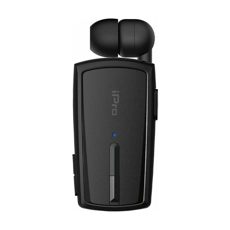 Ακουστικό Bluetooth iPro RH120 Retractable In-ear (black)