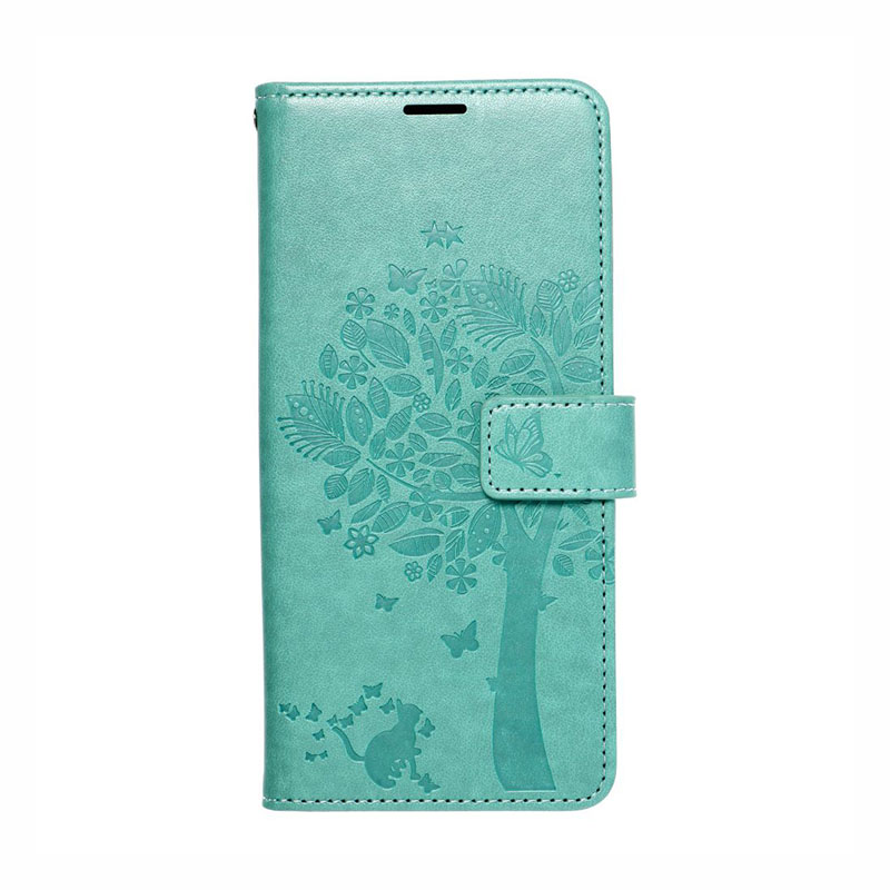 Forcell Mezzo Tree Book Cover Case (Samsung Galaxy A35 5G) green