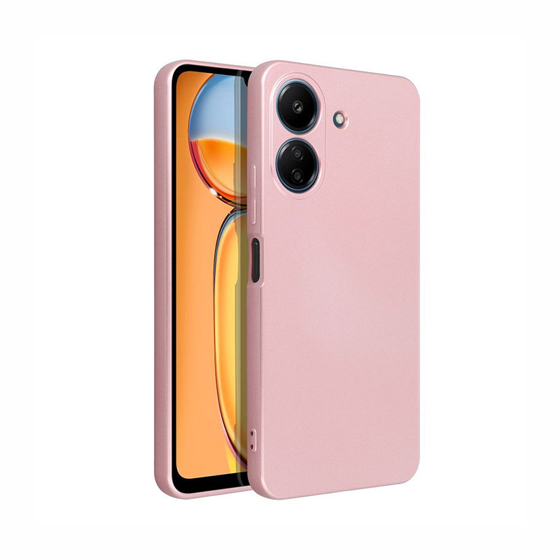 Forcell Metallic Back Cover Case (Xiaomi Redmi 13C / Poco C65) pink