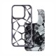 Twinki Hybrid Marble Back Cover Case (iPhone 13 Pro) black