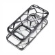 Twinki Hybrid Marble Back Cover Case (iPhone 13 Pro) black