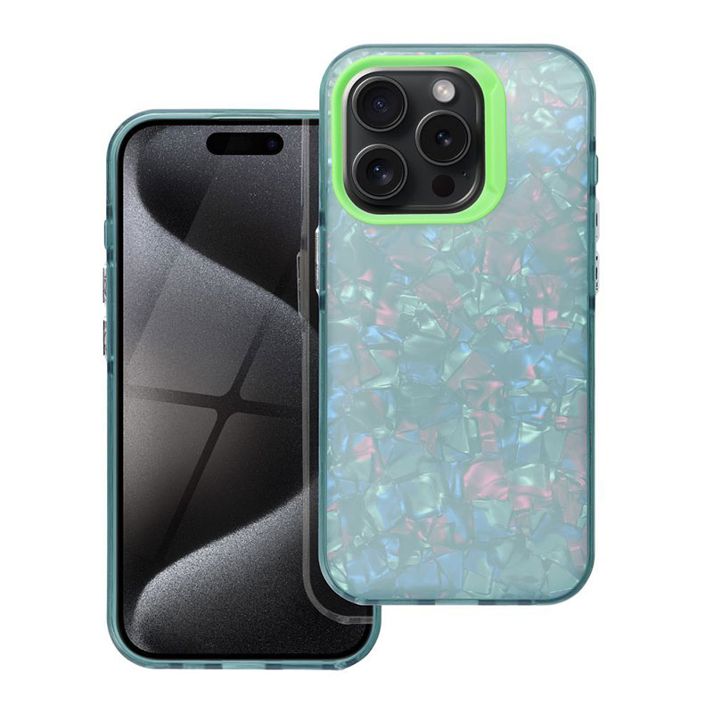 Tutti Frutti Shine Back Cover Case (iPhone 13 Pro) green