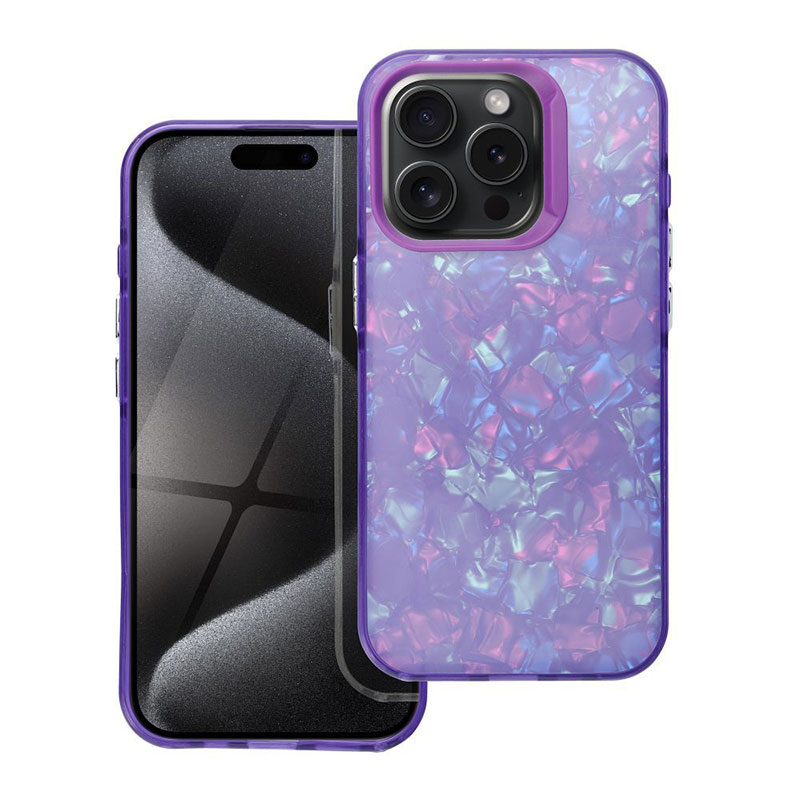 Tutti Frutti Shine Back Cover Case (iPhone 13 Pro) violet