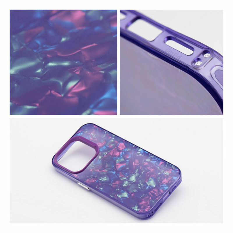 Tutti Frutti Shine Back Cover Case (iPhone 13 Pro) violet