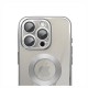 Color Glam Magsafe Back Cover Case (iPhone 14 Pro) silver