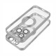 Color Glam Magsafe Back Cover Case (iPhone 14 Pro) silver