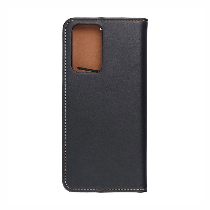 Smart Pro Genuine Leather Book Cover (Xiaomi Redmi Note 10 Pro) black