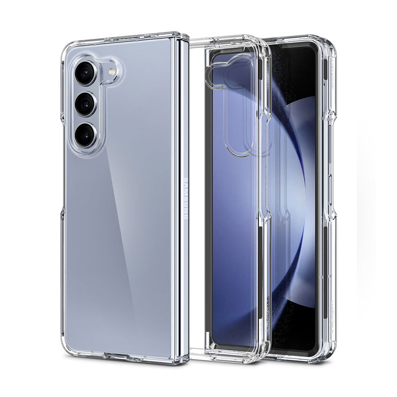 Spigen® Ultra Hybrid™ ACS06221 Case (Samsung Galaxy Z Fold 5) crystal clear