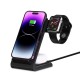 Tech-Protect A20 3in1 Qi15W Wireless Charger Ασύρματος Φορτιστής (black)