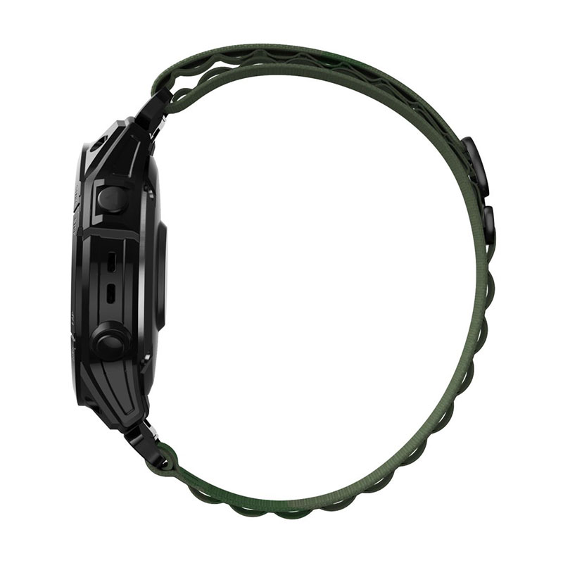 Tech-Protect Nylon Pro Λουράκι (Garmin Fenix 5X-5X Plus / 6X-6X Pro / 7X-7X Pro / 8) (51mm) green