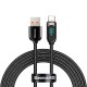 Baseus Display Braided Cable Type-C 66W 1m (black)