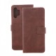 Smart Velvet Leather Book Cover (Motorola Edge 40 Neo) brown