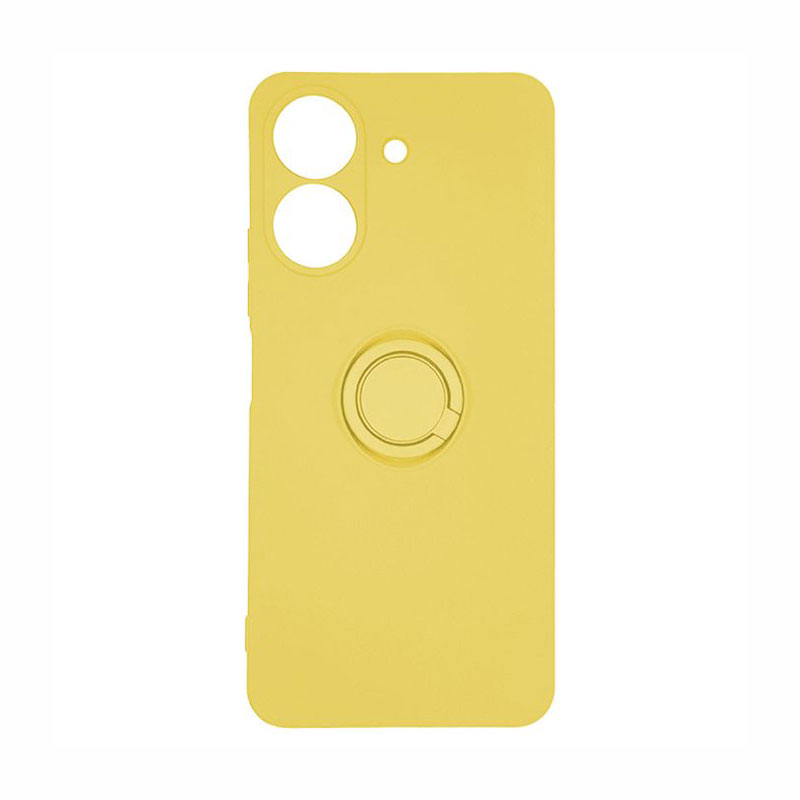 Finger Grip Case Back Cover (Xiaomi Redmi 13C / Poco C65) yellow