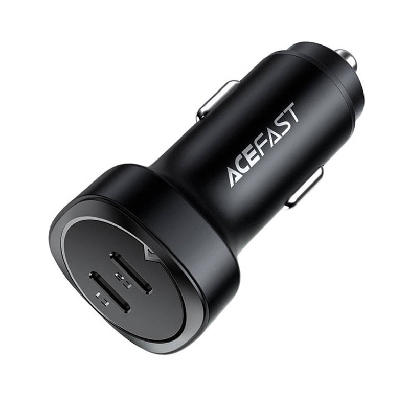 Acefast B2 Car Charger 72W 2xType-C (black)