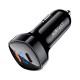 Acefast B4 Display Car Charger 66W Type-C / USB (black)