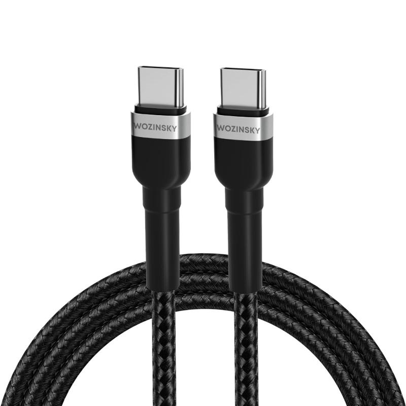 Wozinsky WNBCC2 Type-C / Type-C Cable PD 65W 2m (black)