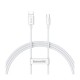 Baseus Superior Series SUPERVOOC Type-C Cable 65W 1m (white)