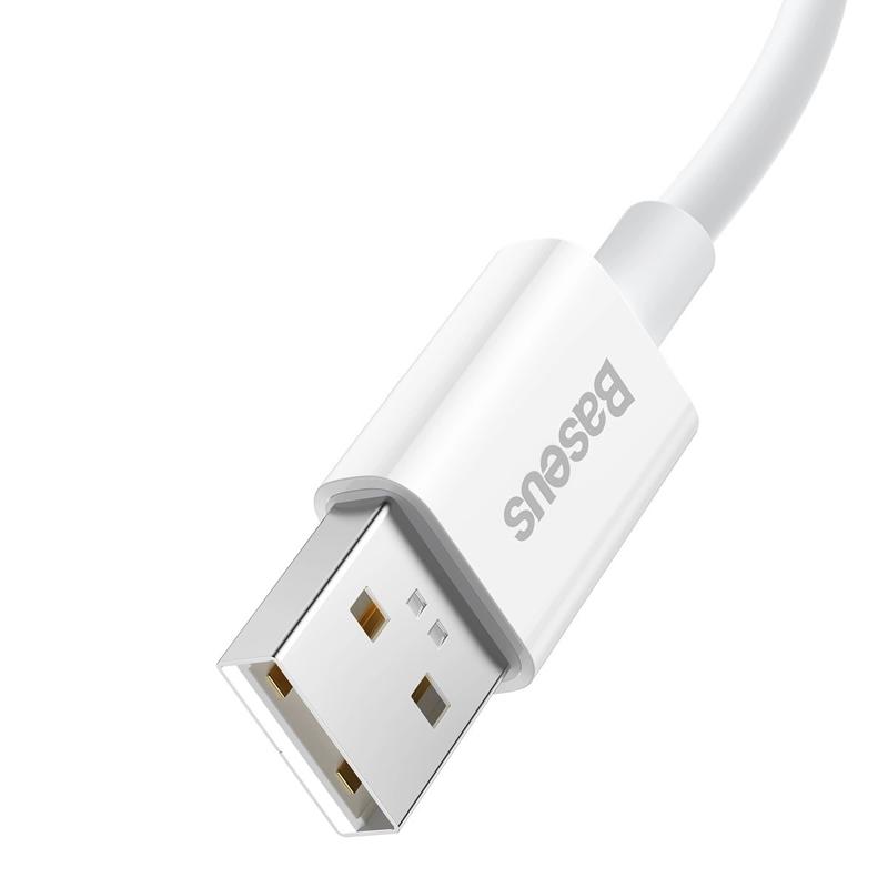 Baseus Superior Series SUPERVOOC Type-C Cable 65W 1m (white)