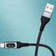 Dudao Type-C Display Fast Charging Cable PD 66W 1m (L7Max) black