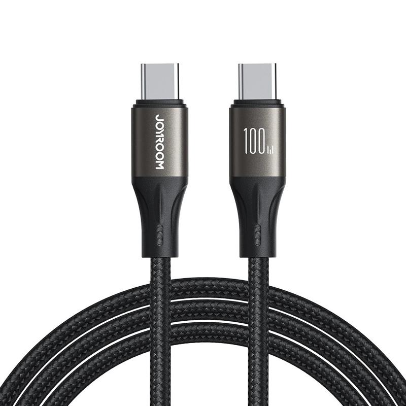 Joyroom SA25-CC5 Type-C / Type-C Cable 100W 1.2m (black)