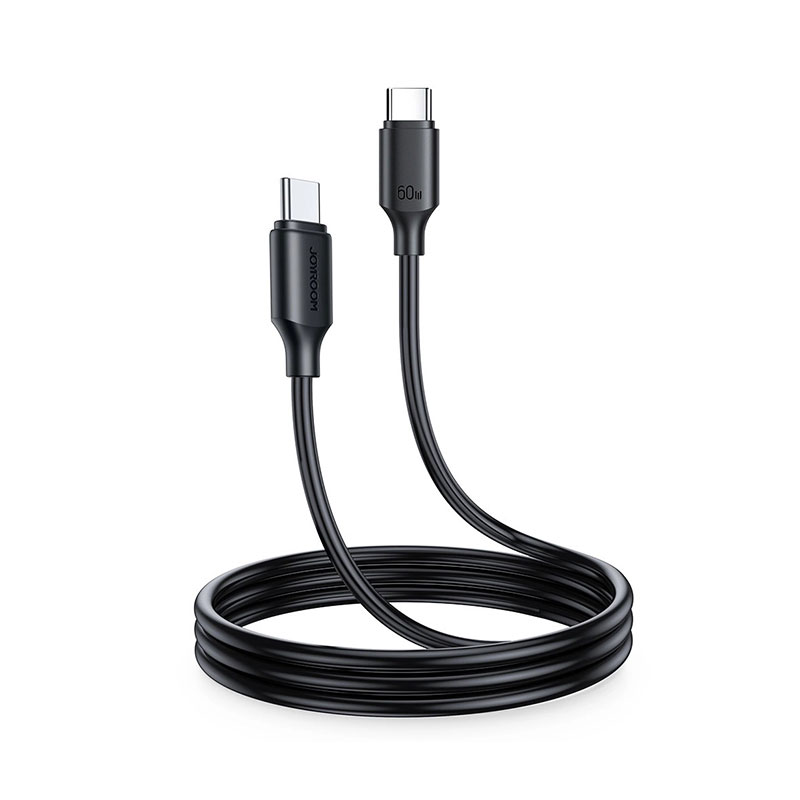 Joyroom S-CC060A9 Long-Lasting Cable Type-C / Type-C PD QC 60W 3A 1m (black)