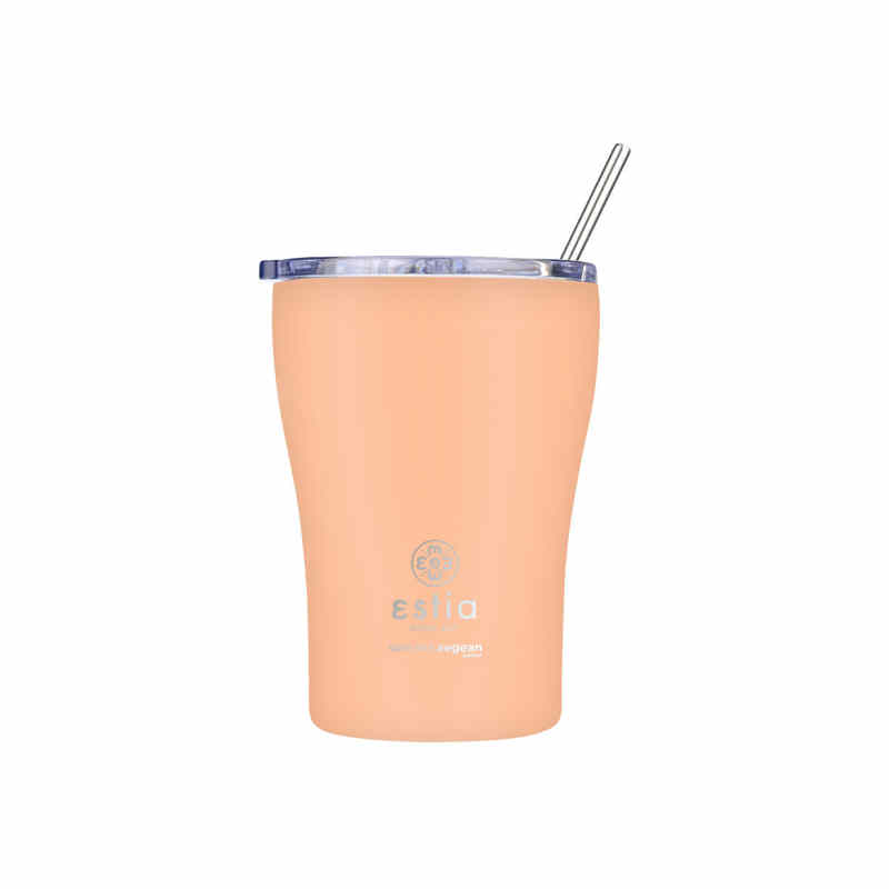 Estia Coffee Mug 350ml Save Τhe Aegean (Peach Fuzz)