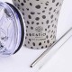 Estia Coffee Mug 350ml Save Τhe Aegean (Leopard Taupe)