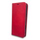 Smart Suede Leather Book Cover (Motorola Moto G24 / G04 / E14) red