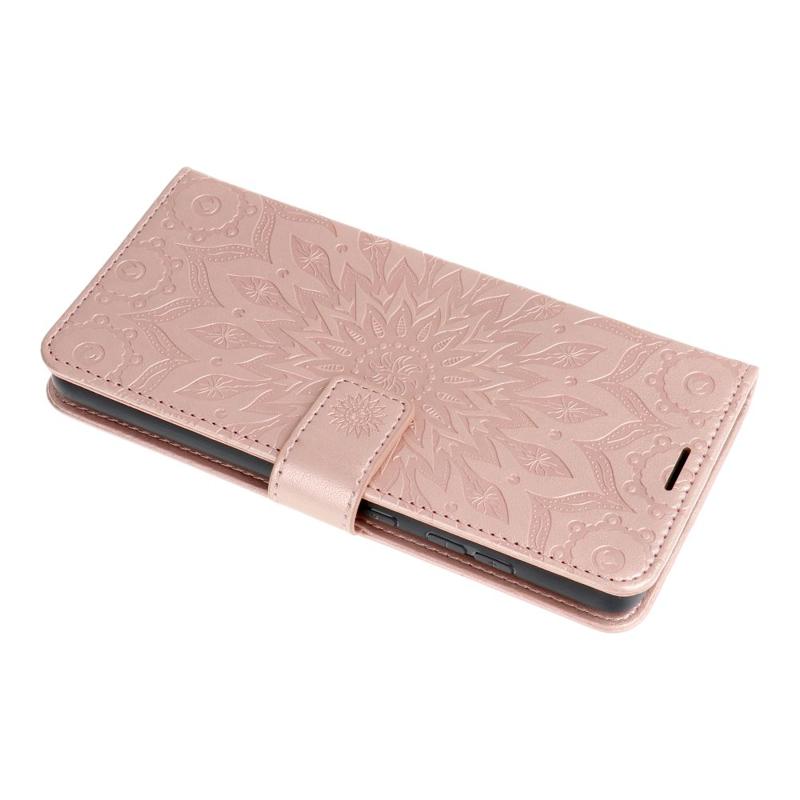 Forcell Mezzo Mandala Book Cover Case (Xiaomi Poco X5 Pro 5G / Redmi Note 12 Pro 5G) rose gold