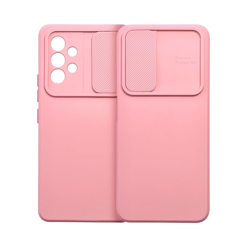 Forcell Cam Slider Case Back Cover (Samsung Galaxy A14 5G / 4G) pink