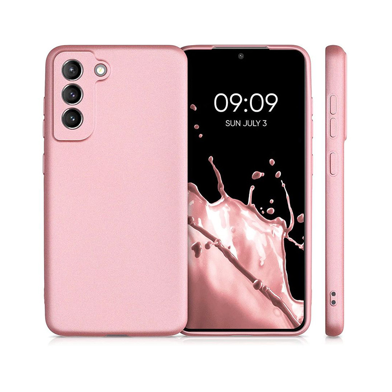 Forcell Metallic Back Cover Case (Samsung Galaxy A25 5G) pink