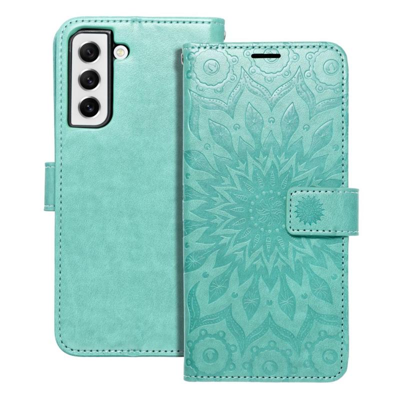 Forcell Mezzo Mandala Book Cover Case (Samsung Galaxy A32 5G) green