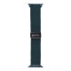 Forcell FA02 Magnetic Nylon Λουράκι (Apple Watch All Models) (42/44/45/49mm) rainforest green