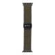 Forcell FA02 Magnetic Nylon Λουράκι (Apple Watch All Models) (42/44/45/49mm) dark green