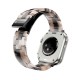 Forcell FA04 Marble Resin Stainless Λουράκι (Apple Watch All Models) (42/44/45/49mm) brown