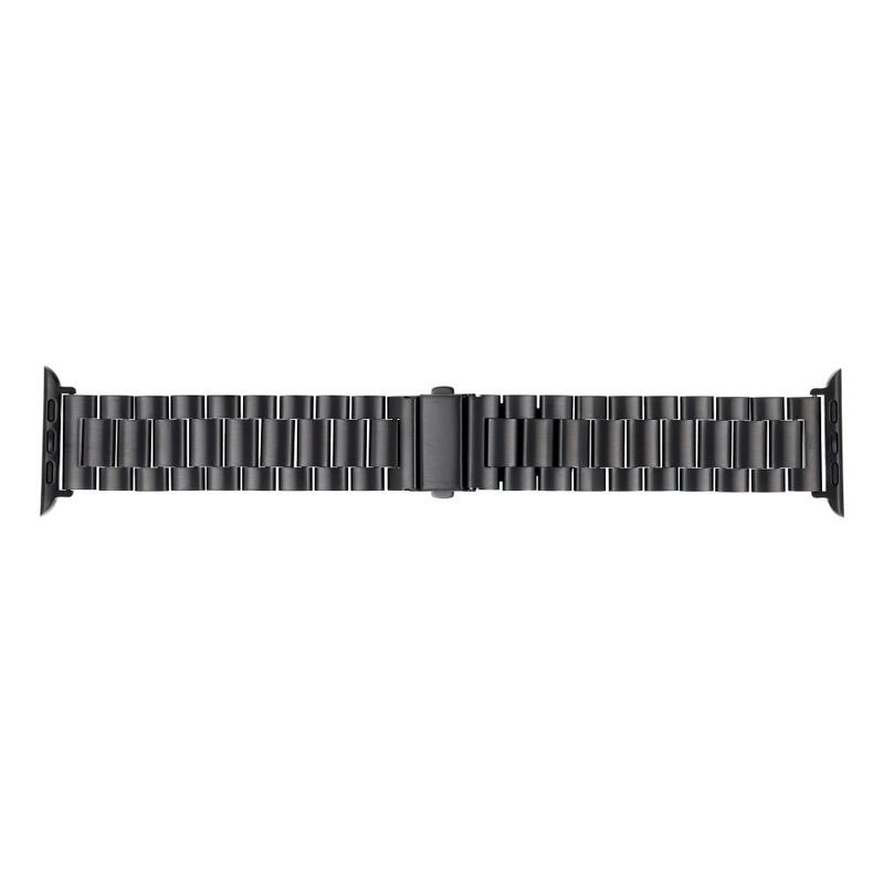 Forcell FA10 Λουράκι Μπρασελέ Stainless (Apple Watch All Models) (42/44/45/49mm) black