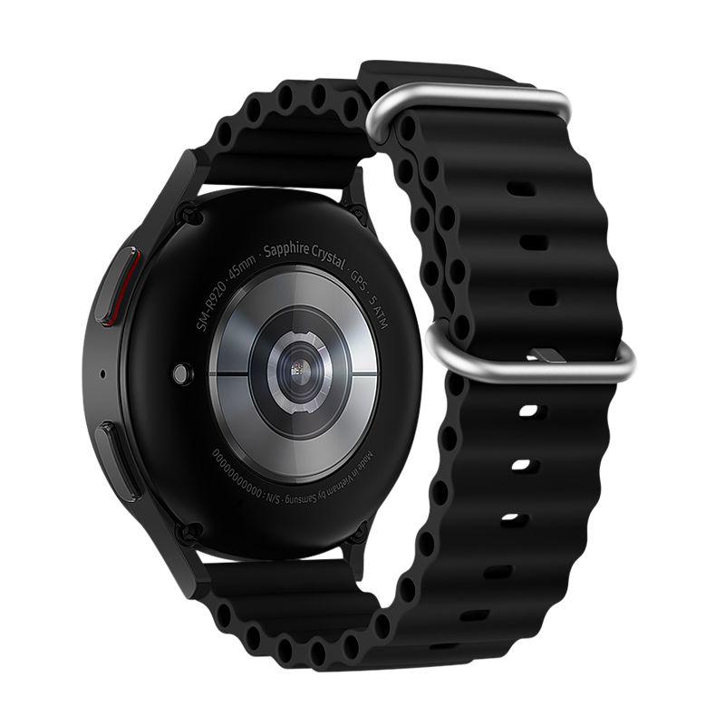 Forcell FS01 Eco TPU Λουράκι (Samsung Galaxy Watch) (22mm width) black