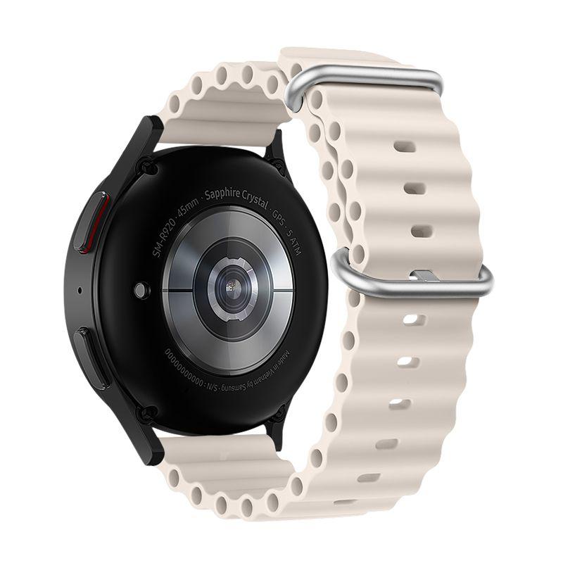 Forcell FS01 Eco TPU Λουράκι (Samsung Galaxy Watch) (22mm width) beige