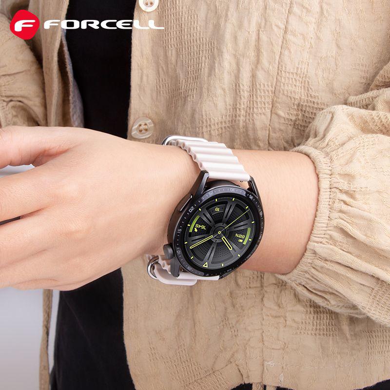 Forcell FS01 Eco TPU Λουράκι (Samsung Galaxy Watch) (22mm width) beige