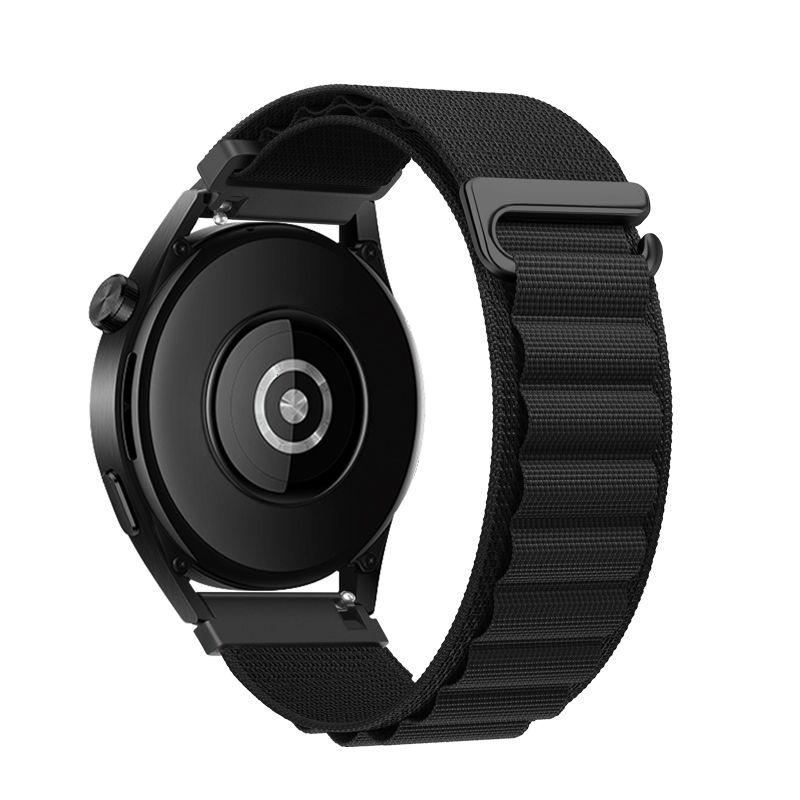 Forcell FS05 Nylon Sport Λουράκι (Samsung Galaxy Watch) (20mm width) black