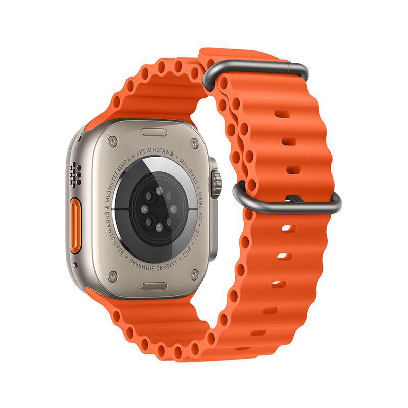 Forcell FA12 Eco TPU Λουράκι (Apple Watch All Models) (42/44/45/49mm) orange