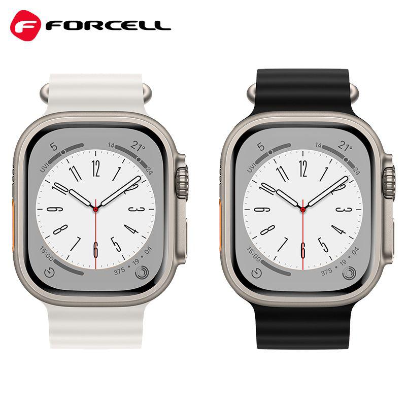 Forcell FA12 Eco TPU Λουράκι (Apple Watch All Models) (42/44/45/49mm) blue