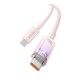 Baseus Explorer Cable Type-C / Type-C PD 6A 100W 1m (pink)