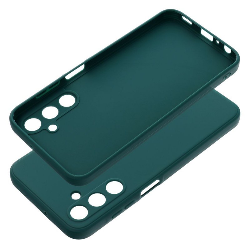 Soft Matt Case Back Cover (Samsung Galaxy A25 5G) dark green