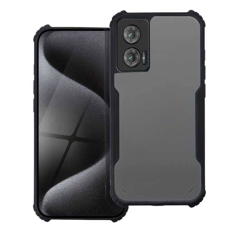 Anti-Drop TPU Armor Cam Shield Case (Motorola Edge 50 Fusion) black