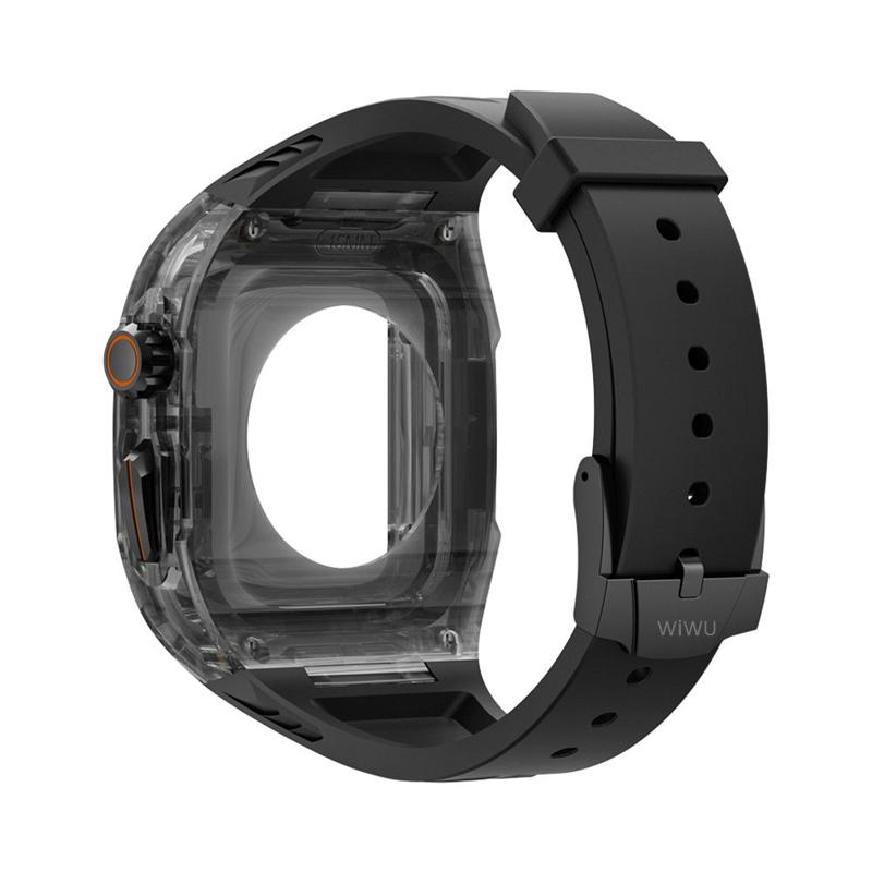 Wiwu Rambo 2in1 Armor Frame and Band (Apple Watch 49mm) (Wi-WB014)black