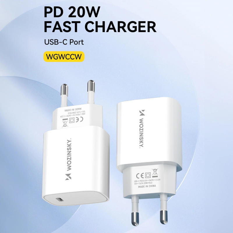 Wozinsky WGWCCW Wall Charger 20W Type-C (white)